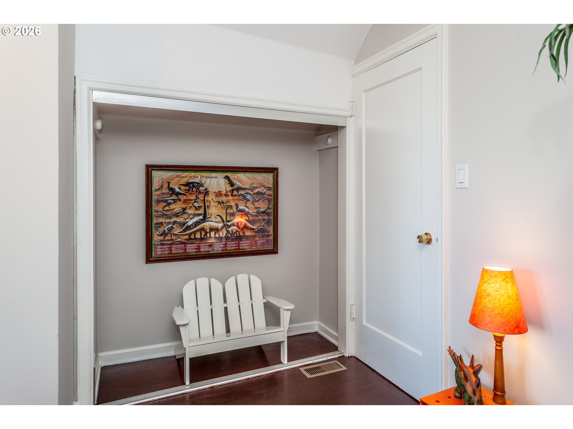 4760 North Harvard Street Portland, OR 97203 - Photo 21 of 43 a view of entryway with wooden floor