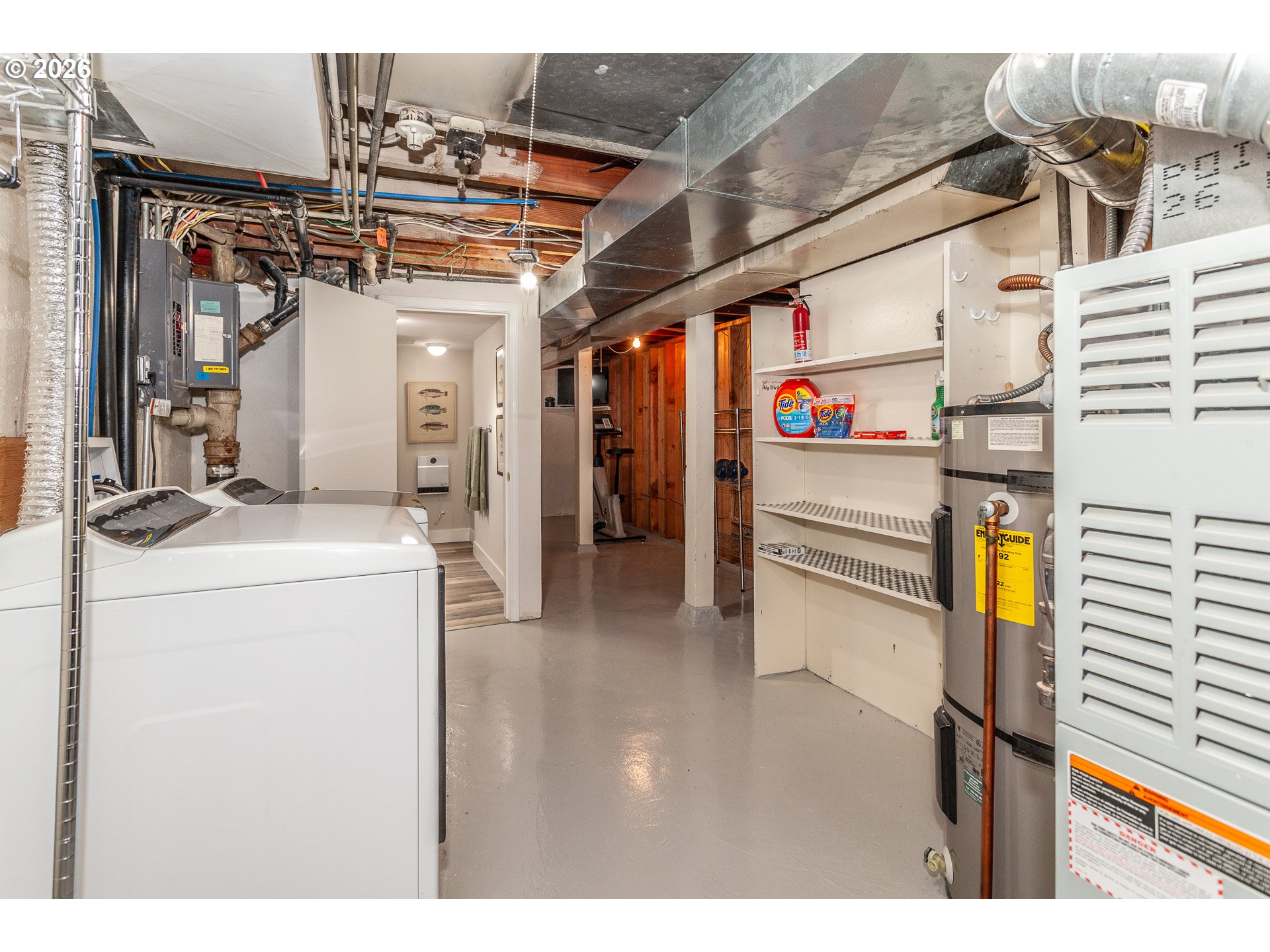 4760 North Harvard Street Portland, OR 97203 - Photo 30 of 43 a view of storage and utility room