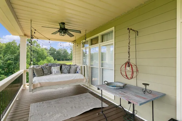 a very nice looking room with a large window