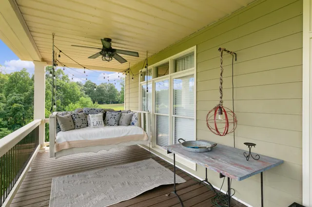 a very nice looking room with a large window