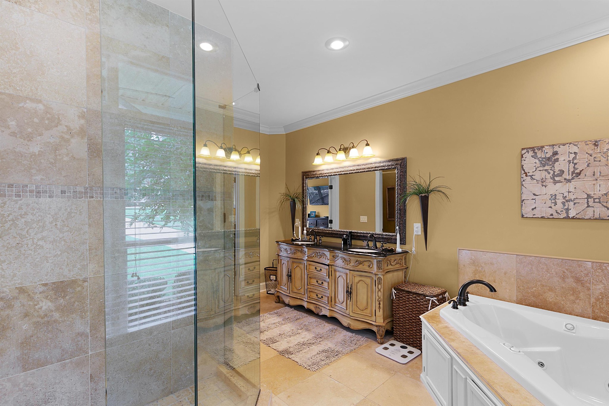 80 Viewpoint Cove Counce, TN 38326 - Photo 10 of 23 a bathroom with a tub sink and mirror