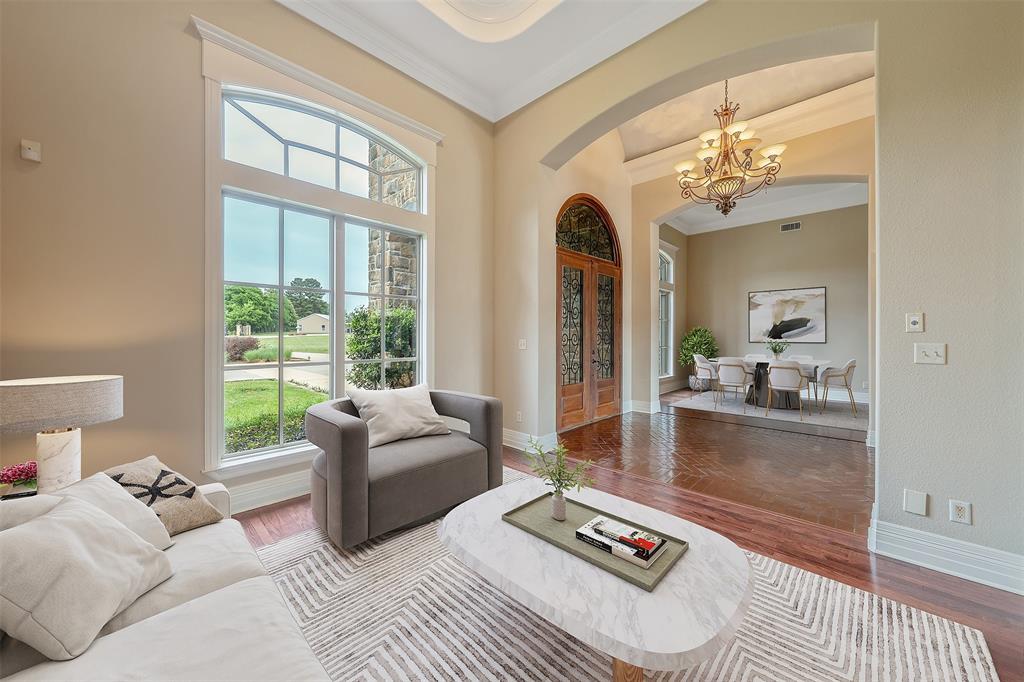 20389 County Road 178 Flint, TX 75762 - Photo 3 of 40 Grand arched entryway leading to dining area