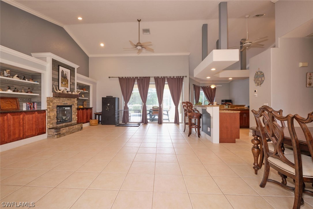 2050 Balsey Road Alva, FL 33920 - Photo 8 of 35 a lobby with furniture and a large window