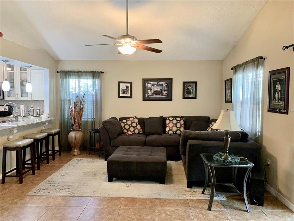 8553 Manassas Road Tampa, FL 33635 - Photo 12 of 33 a living room with furniture and a chandelier