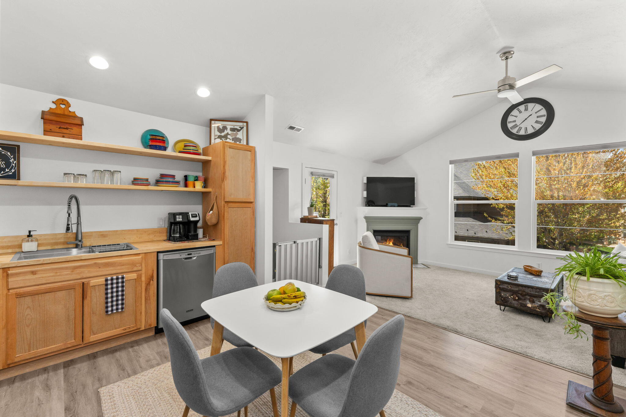 1910 Copper Ranch Lane, Unit E Hailey, ID 83333 - Photo 6 of 18 1910 CR Kitchen to Living