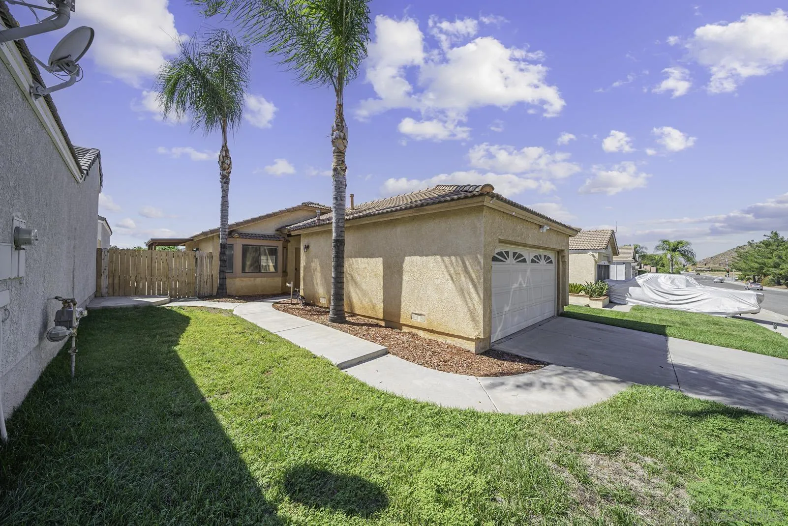 27823 Antelope Road Menifee, CA 92585 - Photo 34 of 49 a front view of a house with garden
