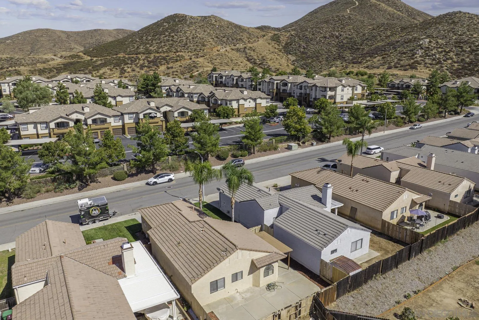 27823 Antelope Road Menifee, CA 92585 - Photo 45 of 49 an aerial view of a house with a mountain
