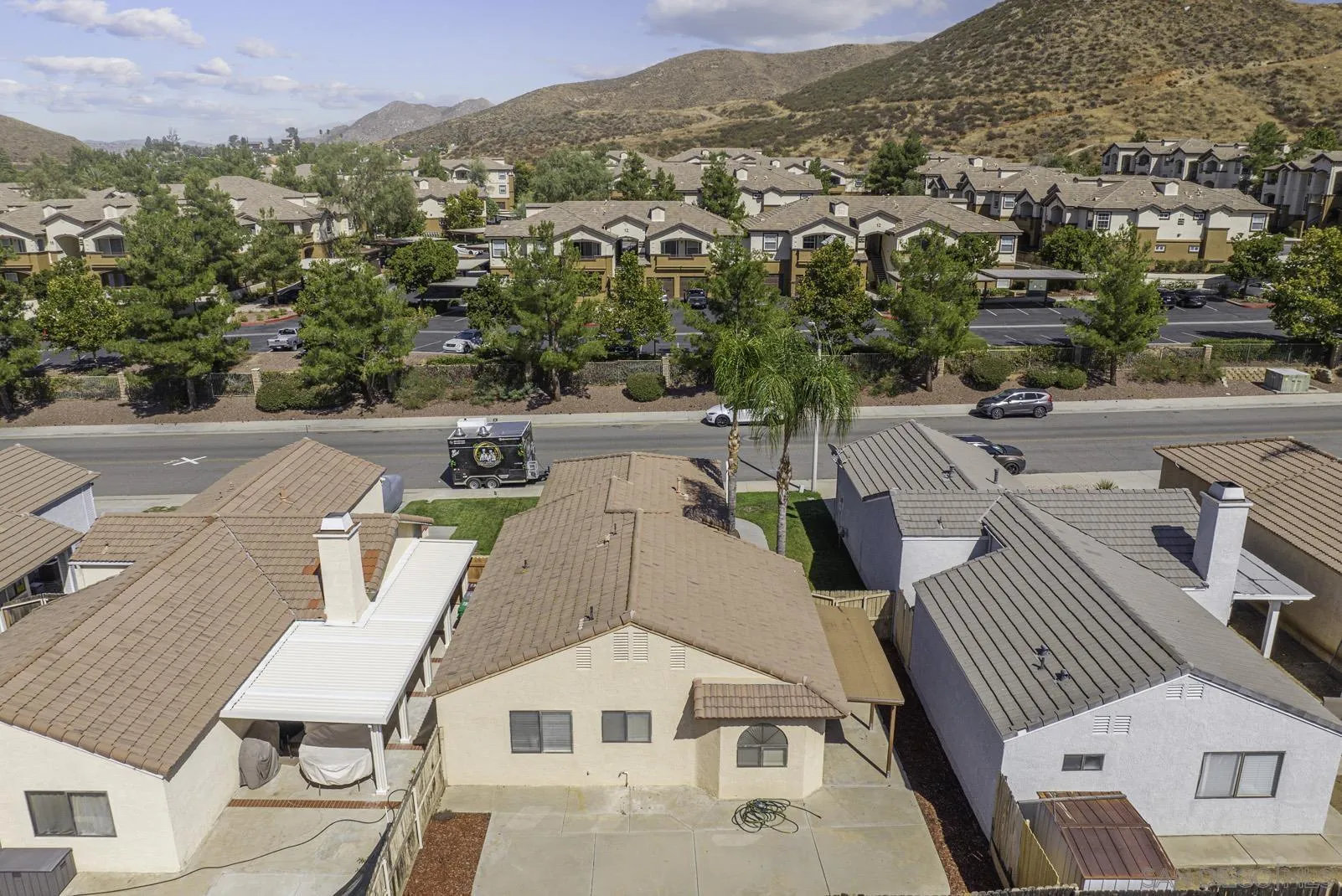 27823 Antelope Road Menifee, CA 92585 - Photo 47 of 49 an aerial view of a house with a yard