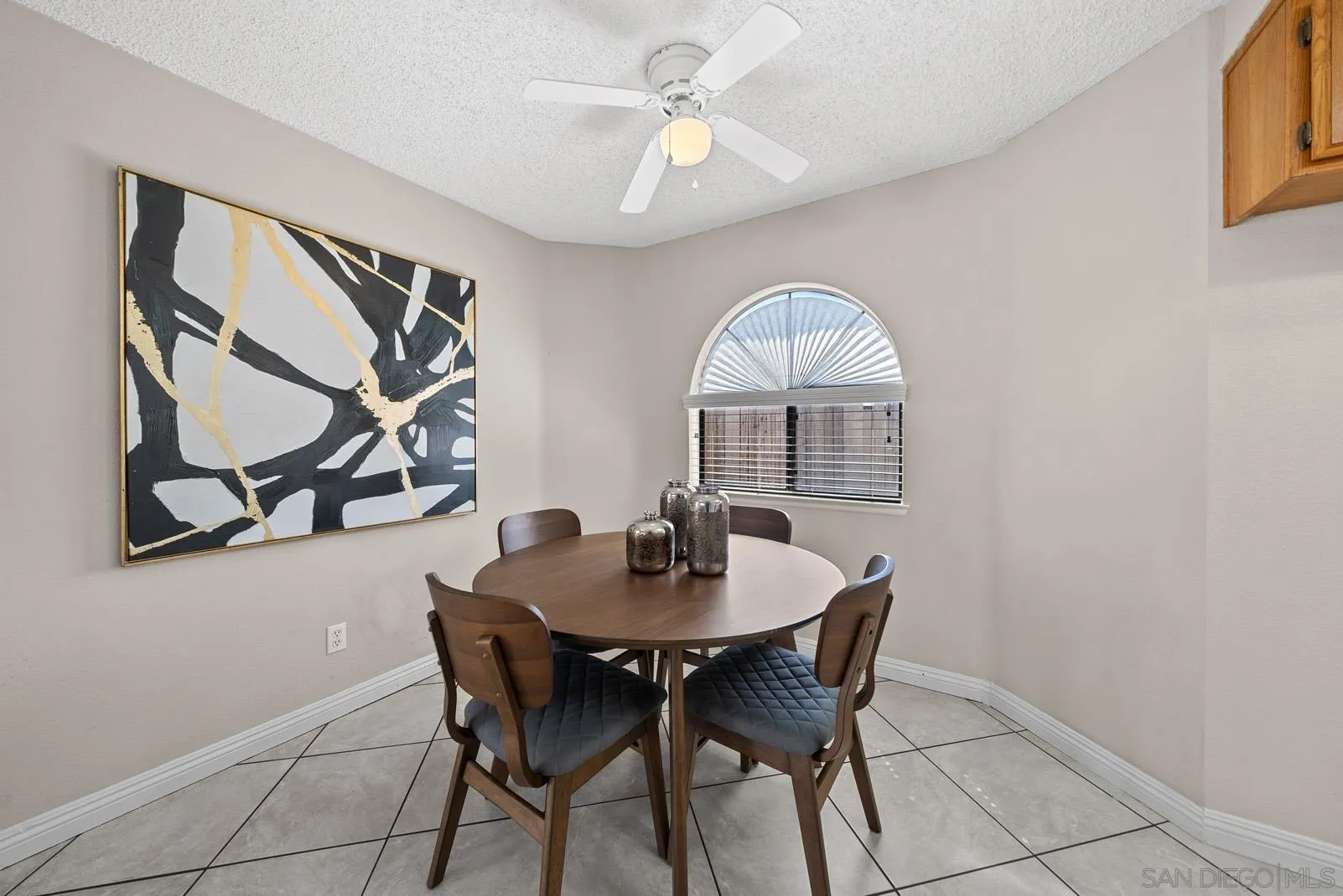 27823 Antelope Road Menifee, CA 92585 - Photo 9 of 49 a dining room with furniture a chandelier and wooden floor