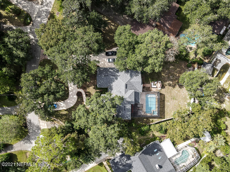 2710 Holly Point Road East Orange Park, FL 32073 - Photo 60 of 64 an aerial view of a house with outdoor space