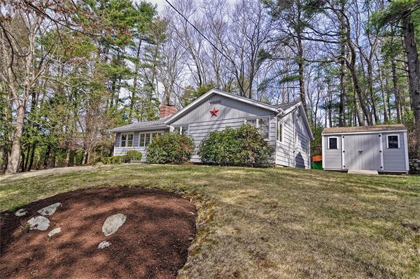 272 Main Street Norfolk, MA 02056 - Photo 29 of 29 a front view of a house with a yard