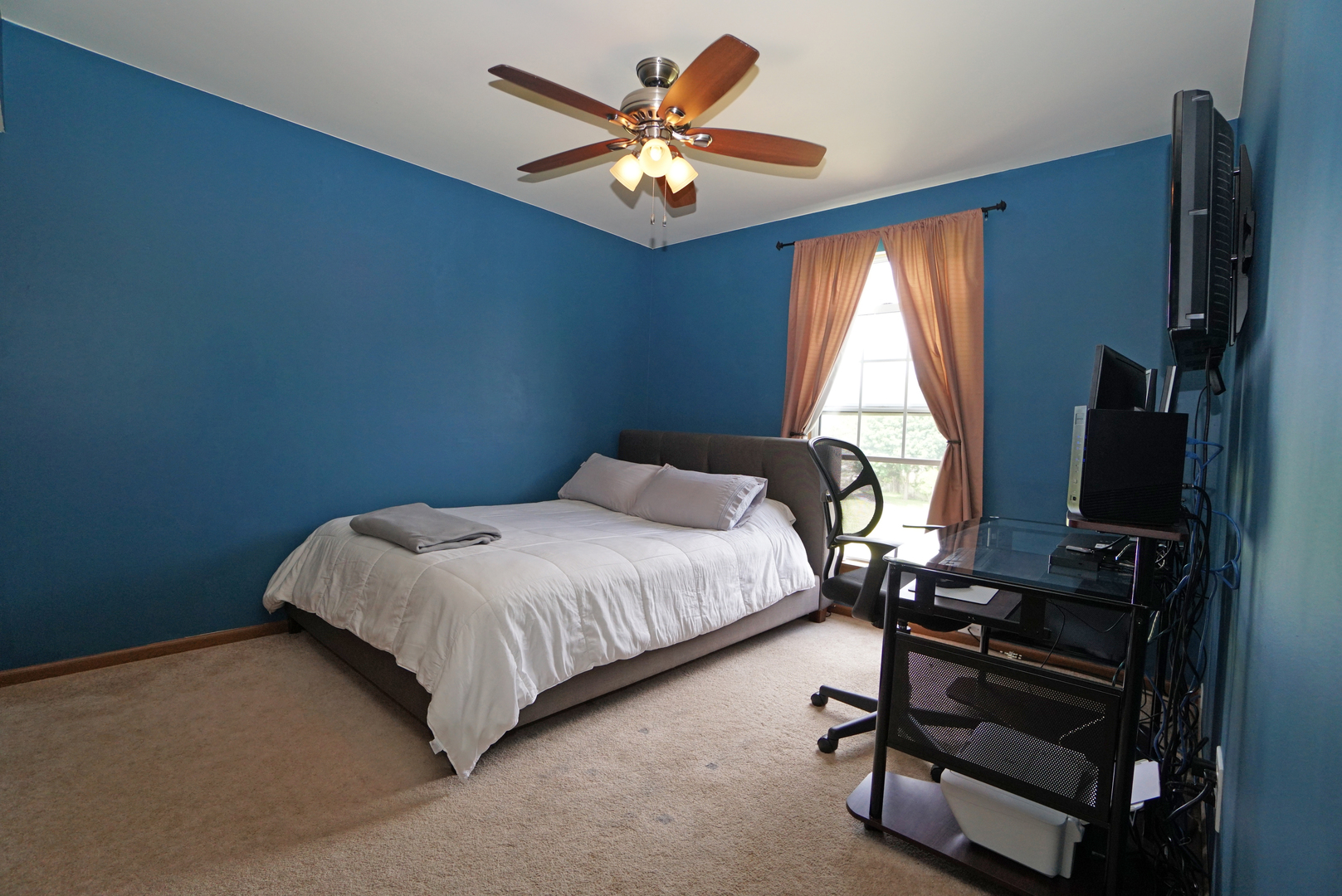 23 North Oltendorf Road Streamwood, IL 60107 - Photo 21 of 35 a bedroom with a bed and a window