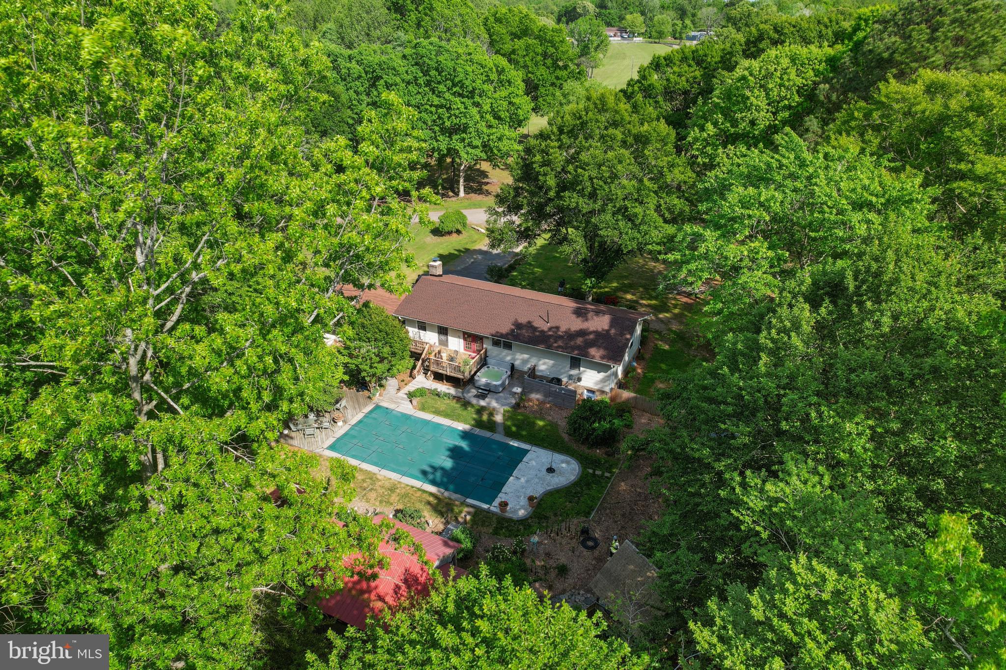 41 Wood Landing Road Fredericksburg, VA 22405 - Photo 15 of 54 an aerial view of a house with a yard