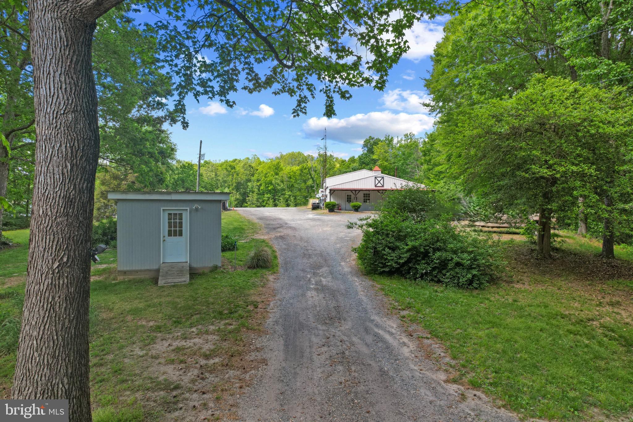 41 Wood Landing Road Fredericksburg, VA 22405 - Photo 41 of 54 a view of a yard with plants and large trees