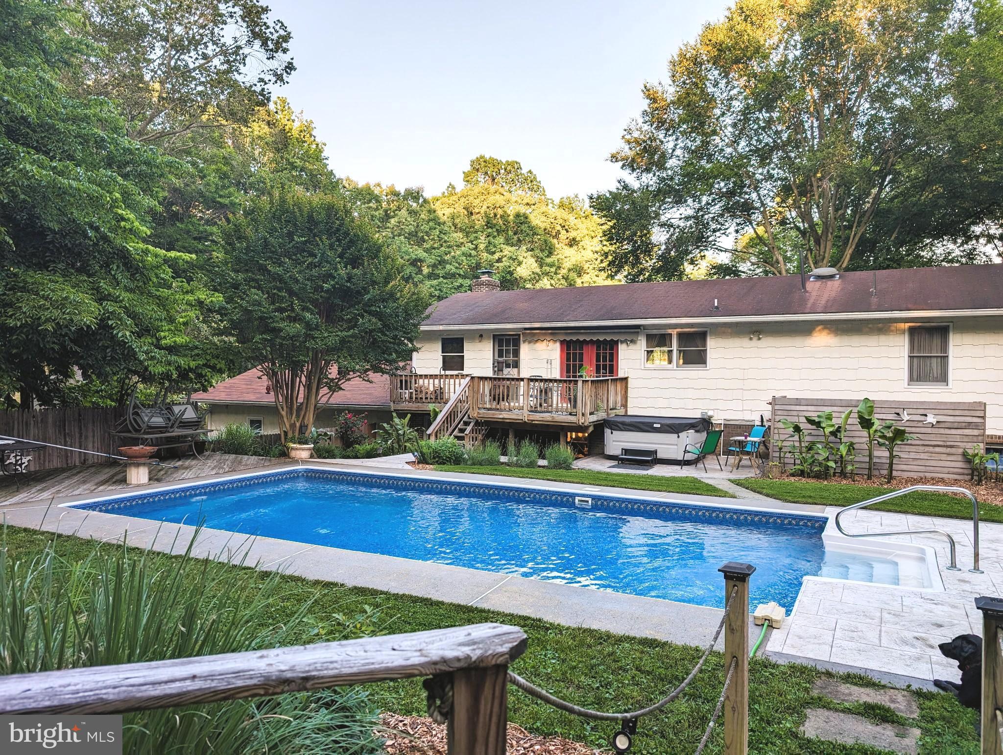 41 Wood Landing Road Fredericksburg, VA 22405 - Photo 52 of 54 a view of house with outdoor space and swimming pool