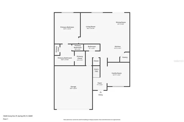 $445,000 | 13628 Covey Run Place, Spring Hill, FL 34609