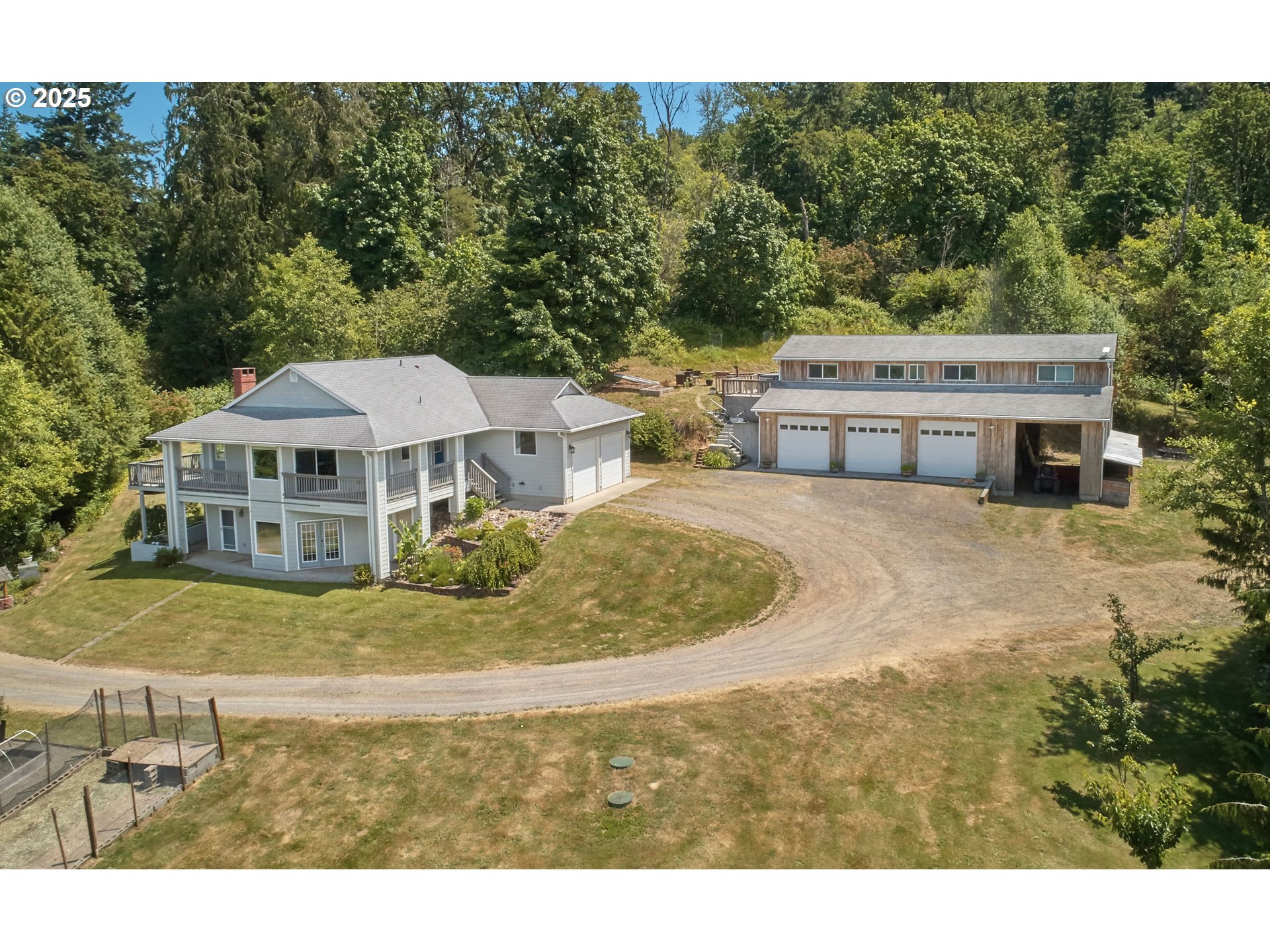 40920 Northwest Maple Ridge Road Woodland, WA 98674 - Photo 3 of 38 Drone View/UAV