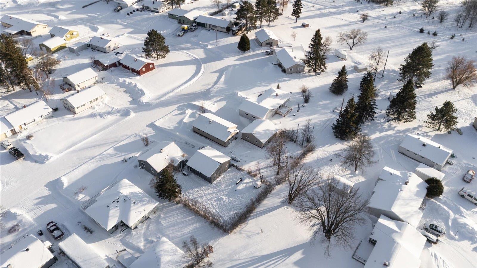 24 Fern Court Babbitt, MN 55706 - Photo 5 of 41 View of snowy aerial view