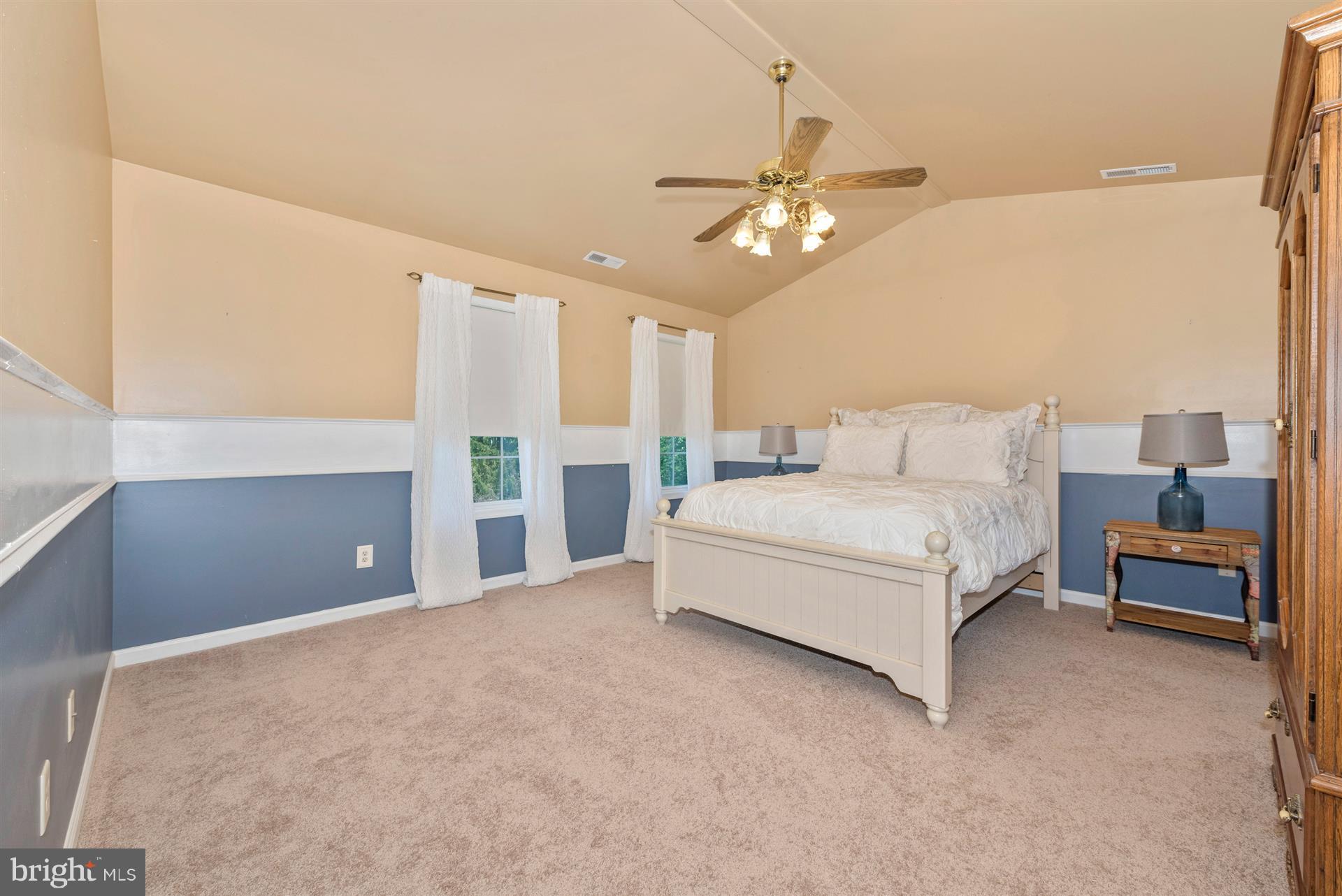 11217 Coppermine Road Woodsboro, MD 21798 - Photo 14 of 30 Spacious Master Bedroom With Vaulted Ceilings
