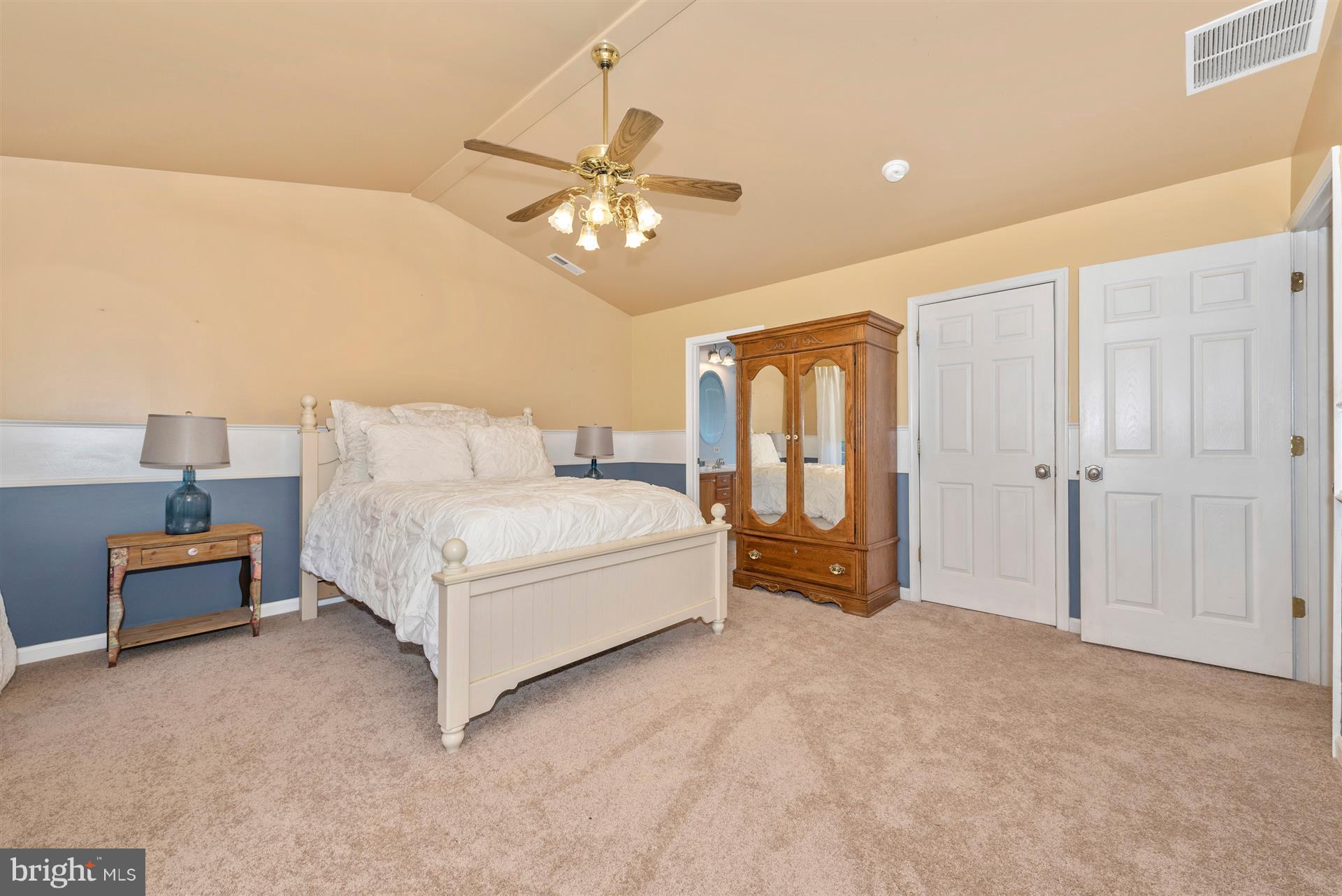 11217 Coppermine Road Woodsboro, MD 21798 - Photo 15 of 30 Spacious Master Bedroom With Vaulted Ceilings