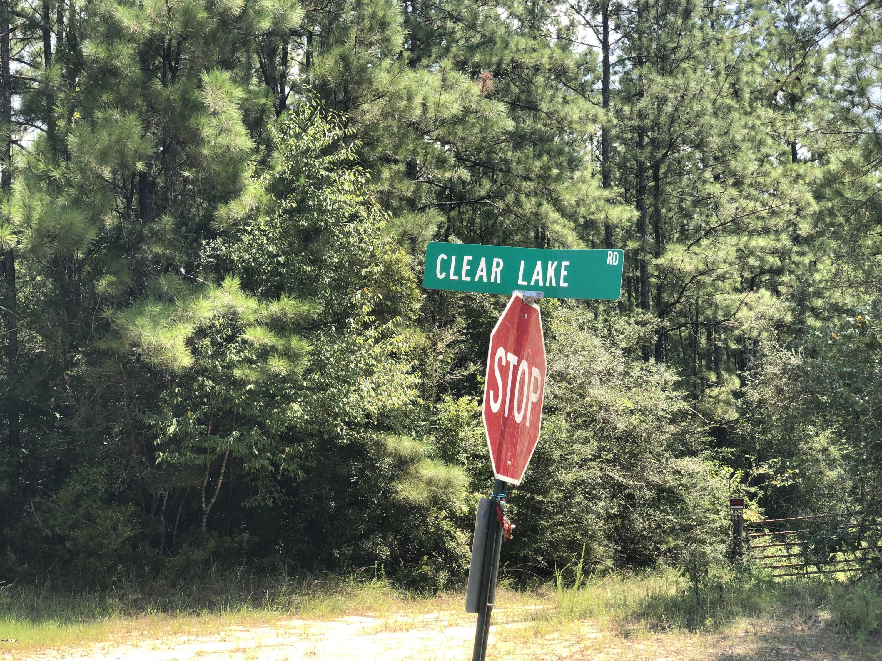 17 Clear Lake Road McHenry, MS 39561 - Photo 3 of 4 Clear Lake Rd. Sign