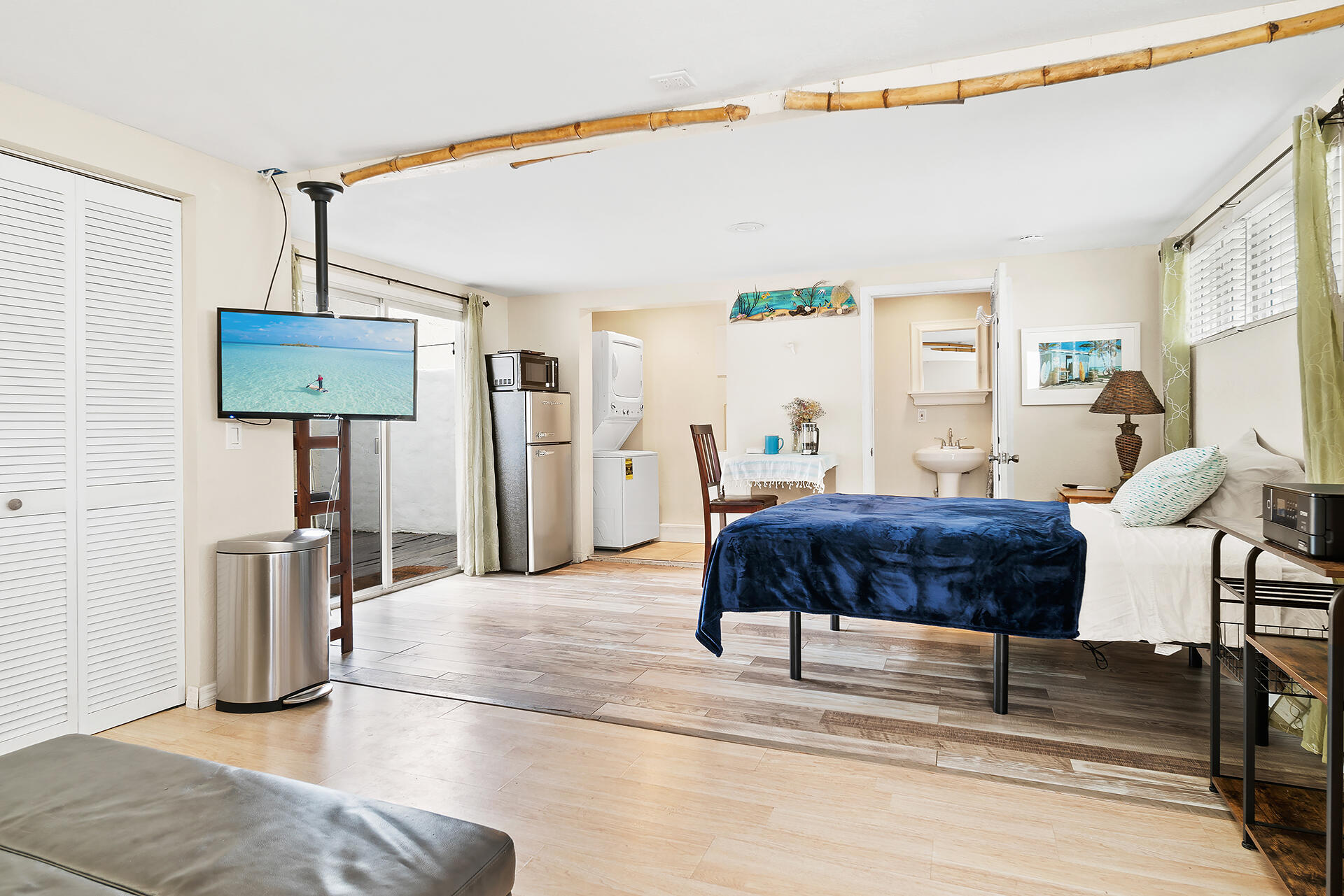 Undisclosed Address Jupiter, FL 33477 - Photo 45 of 107 a living room with furniture and a wooden floor