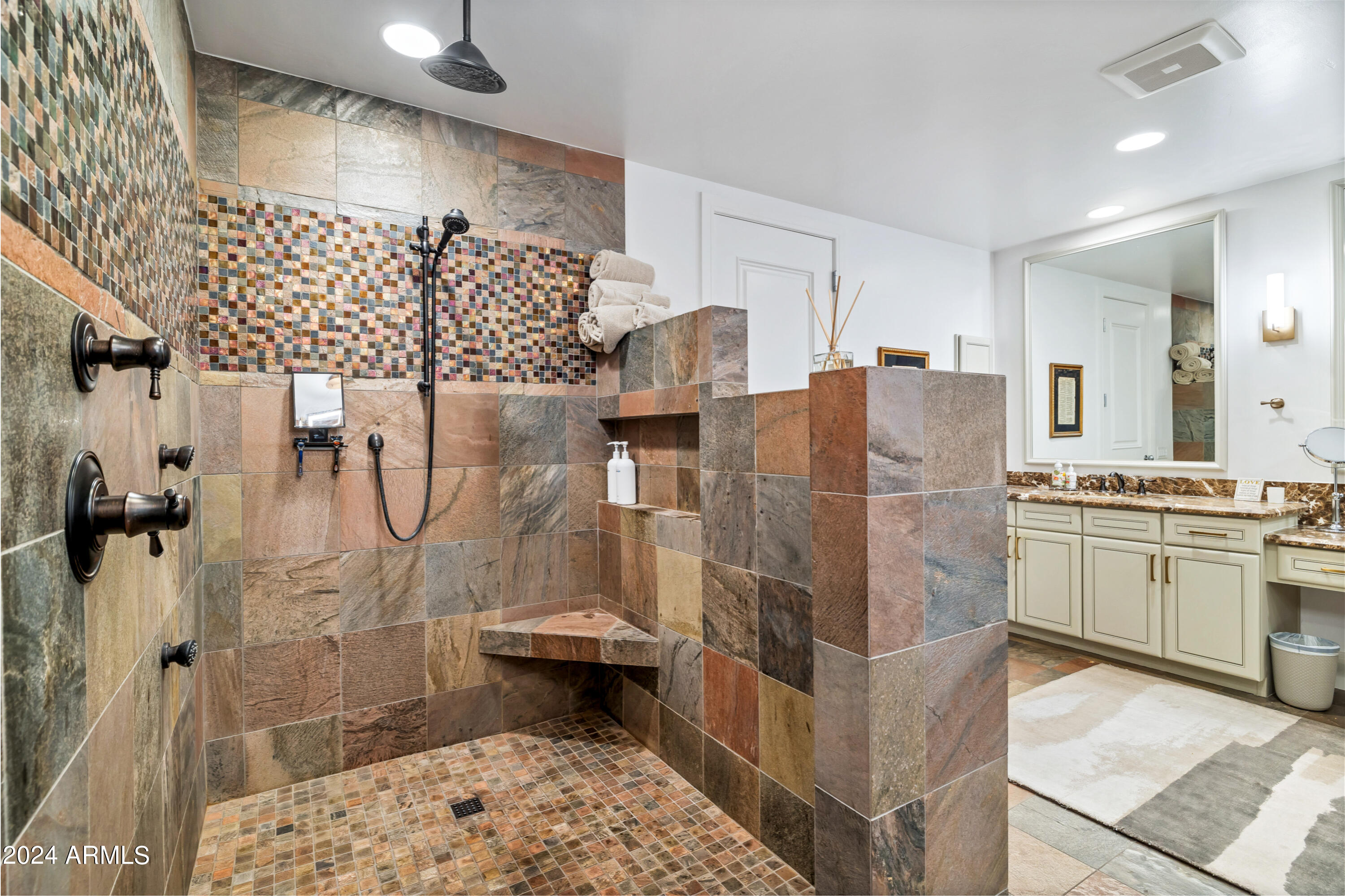 2211 East Camelback Road, Unit 705 Phoenix, AZ 85016 - Photo 23 of 45 Primary bath shower
