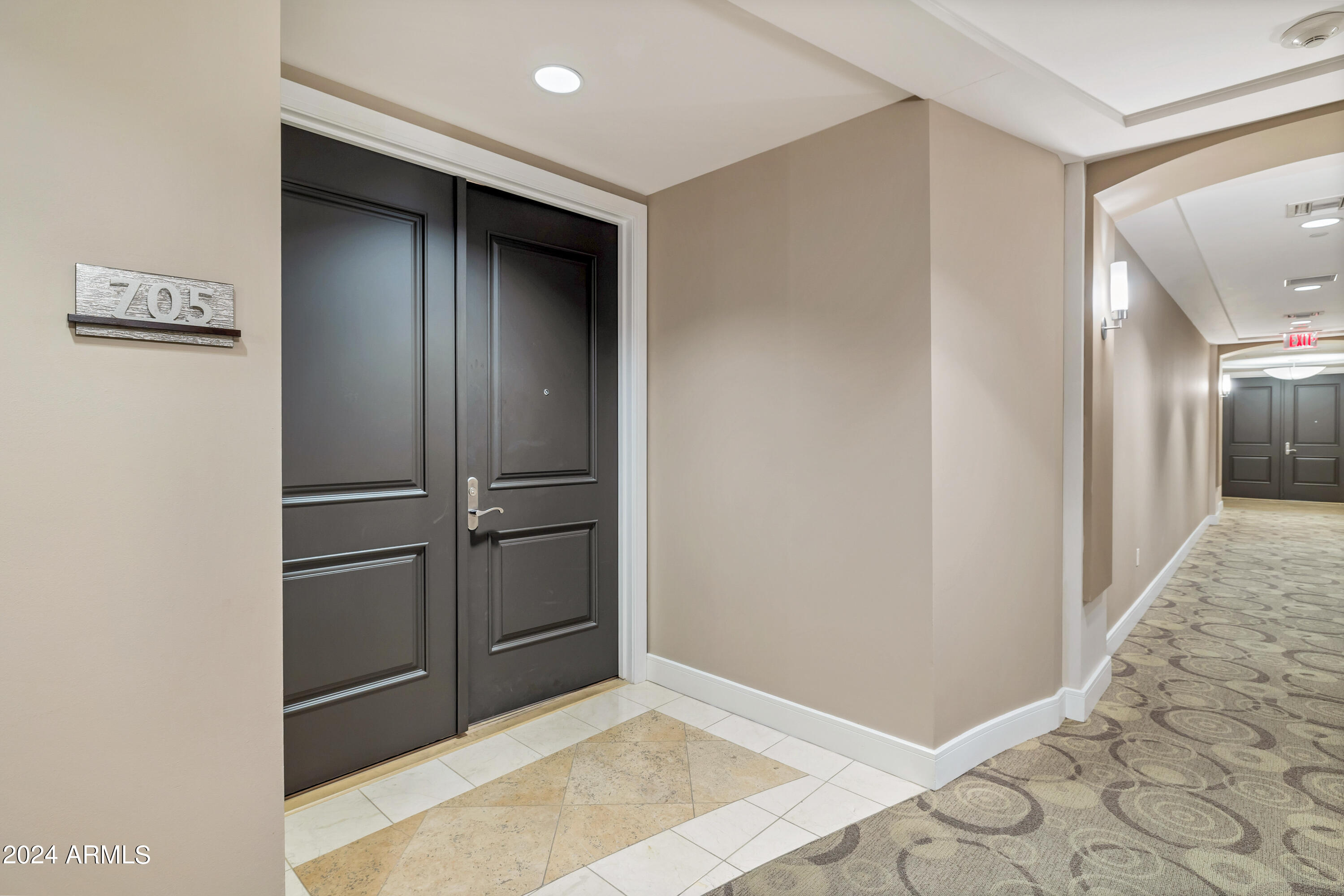 2211 East Camelback Road, Unit 705 Phoenix, AZ 85016 - Photo 8 of 45 Front entry