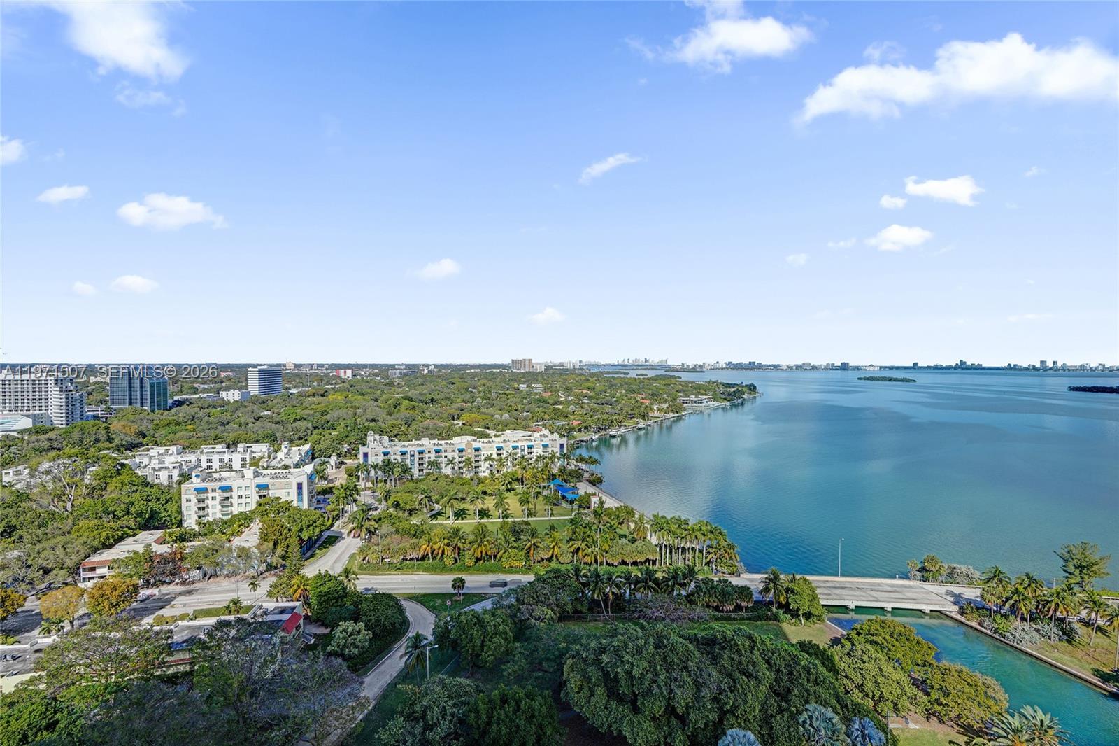 601 Northeast 36th Street, Unit 1908 Miami, FL 33137 - Photo 29 of 57 a view of a lake with a city