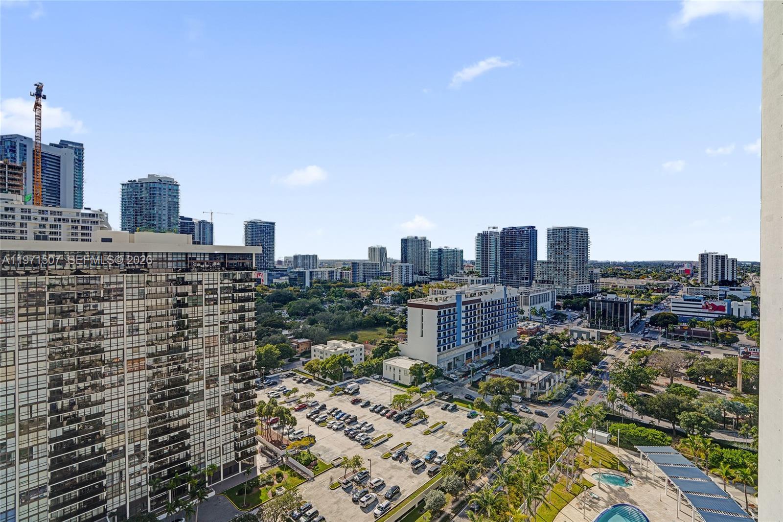 601 Northeast 36th Street, Unit 1908 Miami, FL 33137 - Photo 35 of 57 a view of a city