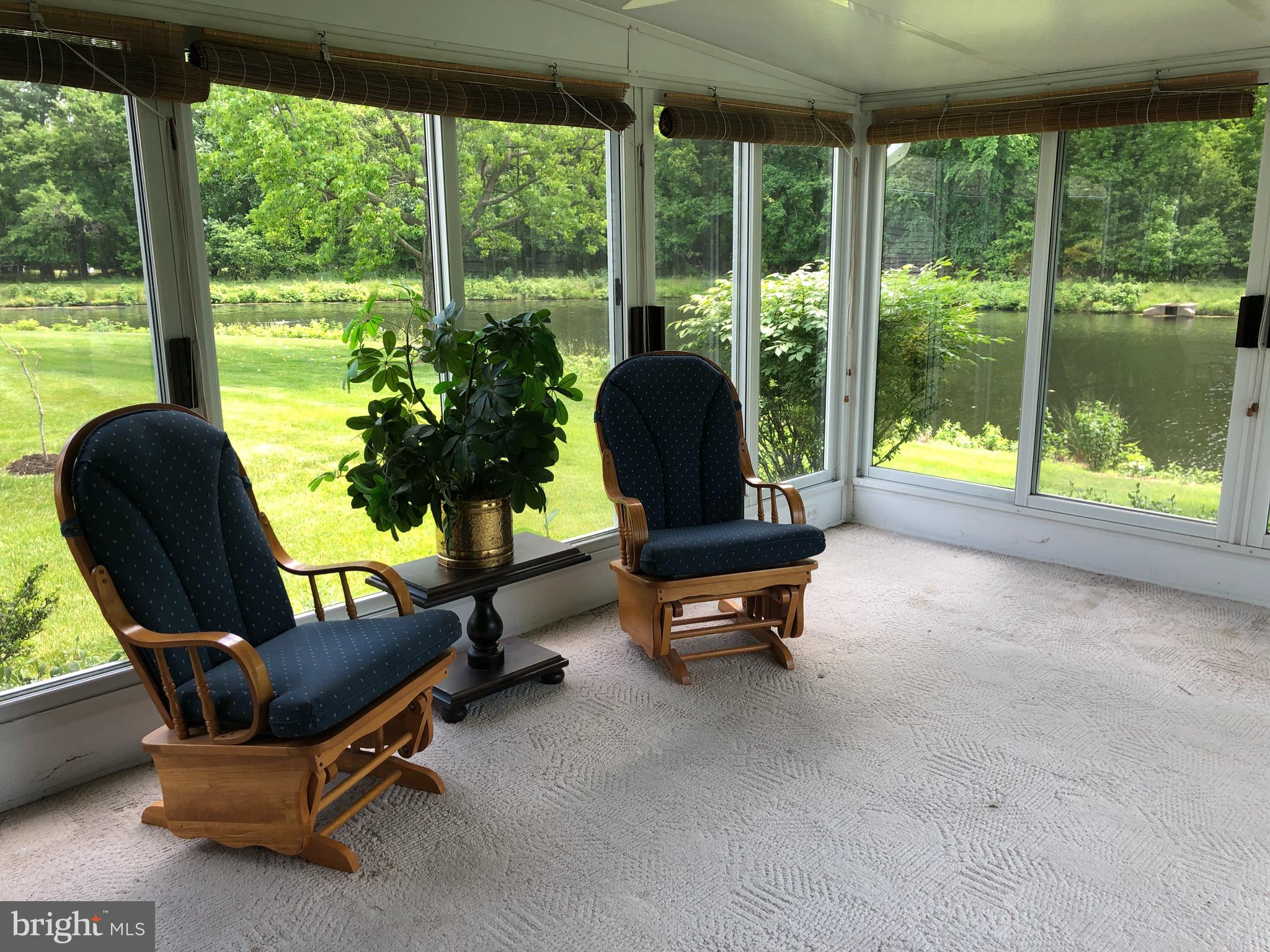 739 Cascade Drive North Mount Laurel, NJ 08054 - Photo 2 of 61 Pond views outside of Florida room& master bedroom