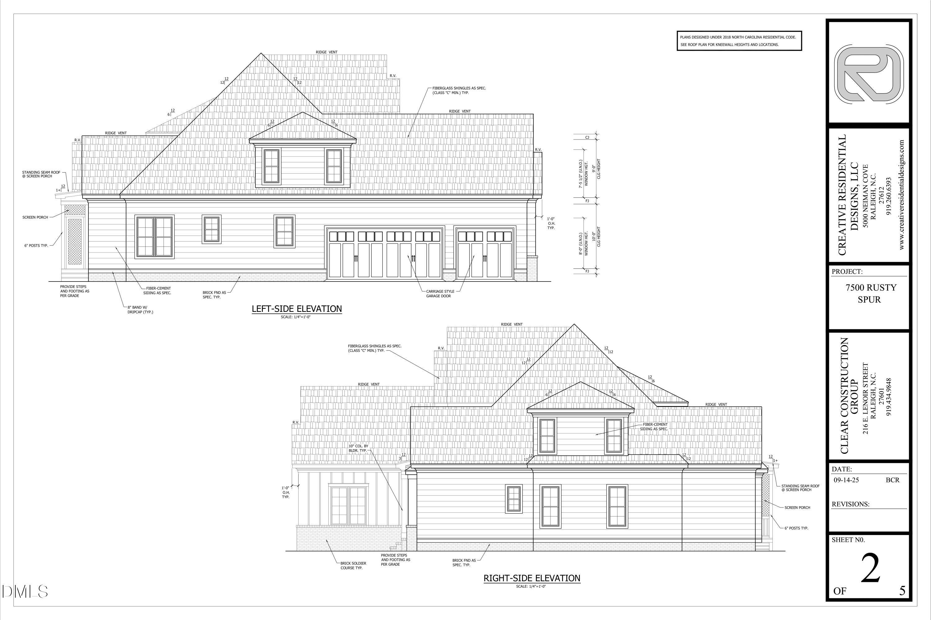 7500 Rusty Spur Lane Raleigh, NC 27614 - Photo 3 of 15 Final plans_7500 Rusty Spur-2