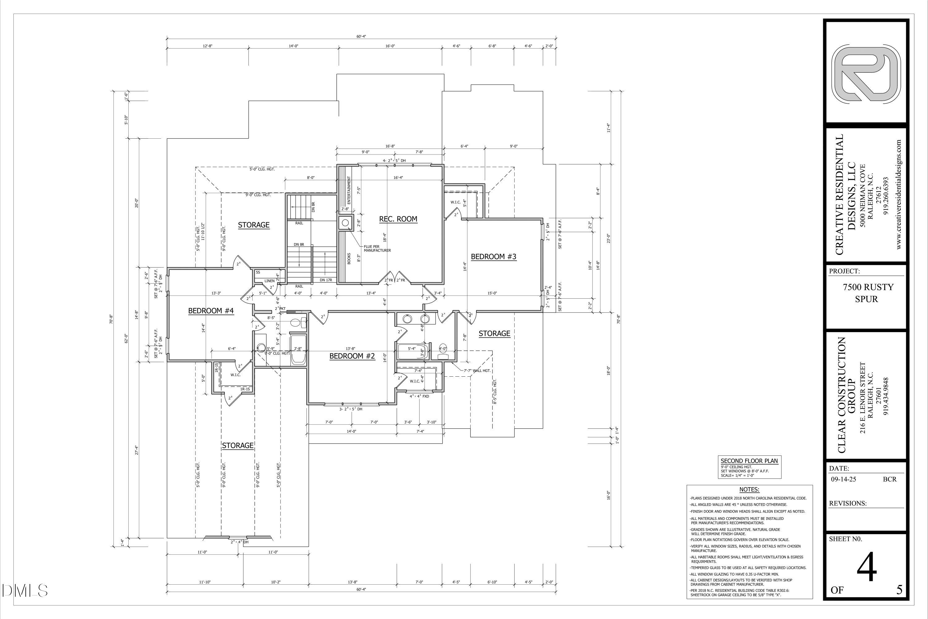 7500 Rusty Spur Lane Raleigh, NC 27614 - Photo 5 of 15 Final plans_7500 Rusty Spur-4