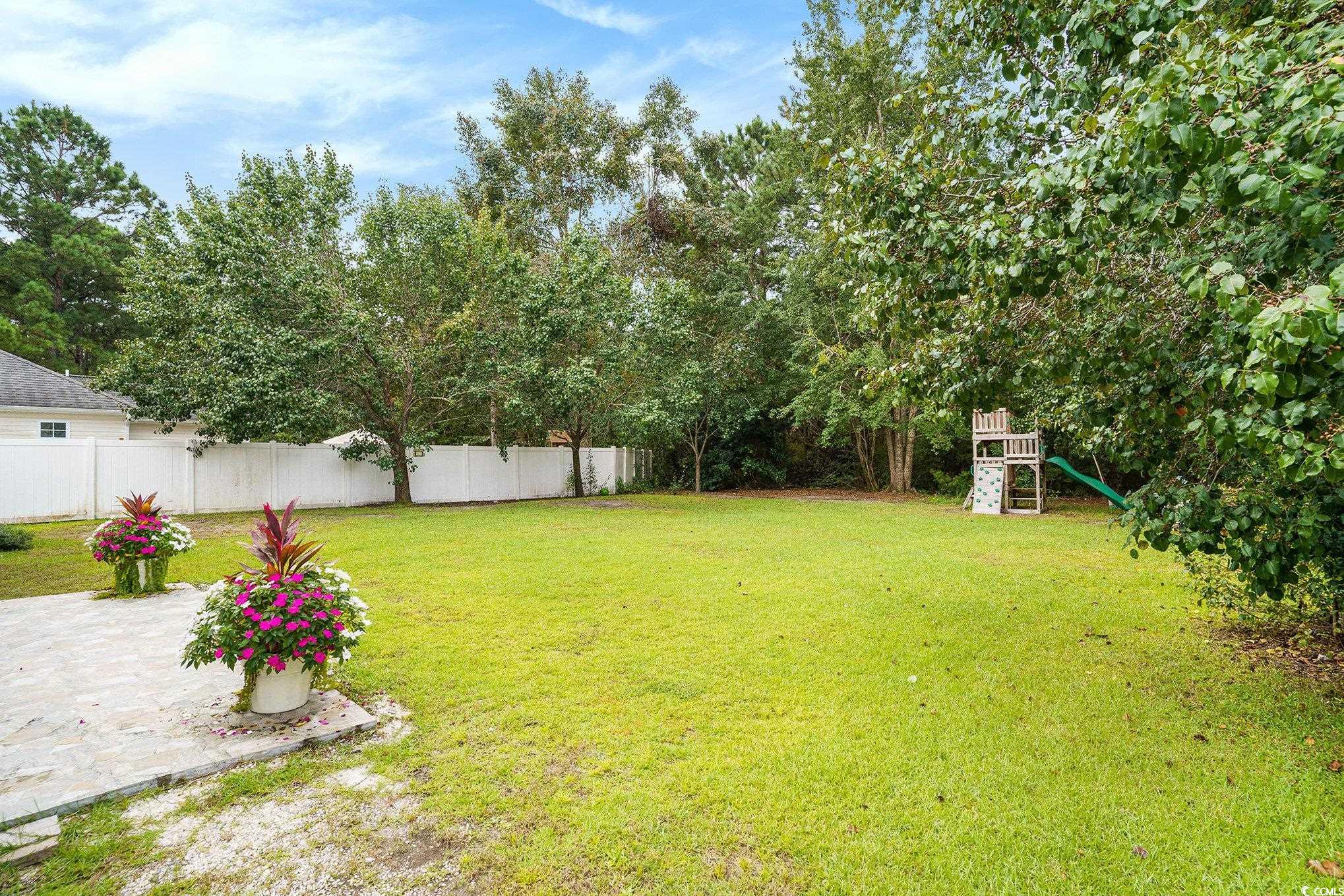 2595 Buck Scrape Road Myrtle Beach, SC 29588 - Photo 34 of 36 Low maintenance backyard