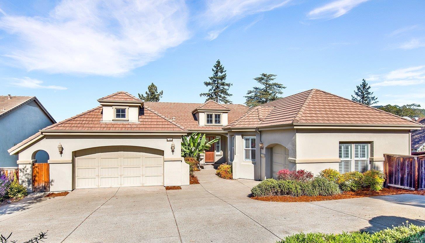 5563 Pepperwood Road Santa Rosa, CA 95409 - Photo 1 of 1 Abundant windows bring natural outdoor lighting in with custom plantation shutters. Spacious master suite has gas fireplace, sitting area, private deck with mountain views, jetted tub, and oversized shower! Large living room has an additional fireplace, and more mountain views! The lower level has an additional living/game room, three bedrooms (one en-suite) and access to large backyard. The backyard has low maintenance landscape, olive trees, dog run, and plenty of room for a pool! No HOA Dues!
