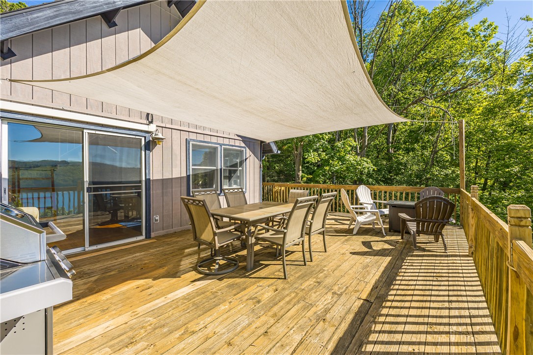 198 East Lake Road Middlesex, NY 14544 - Photo 8 of 50 BREATHTAKING LAKE VIEWS FROM DECK!