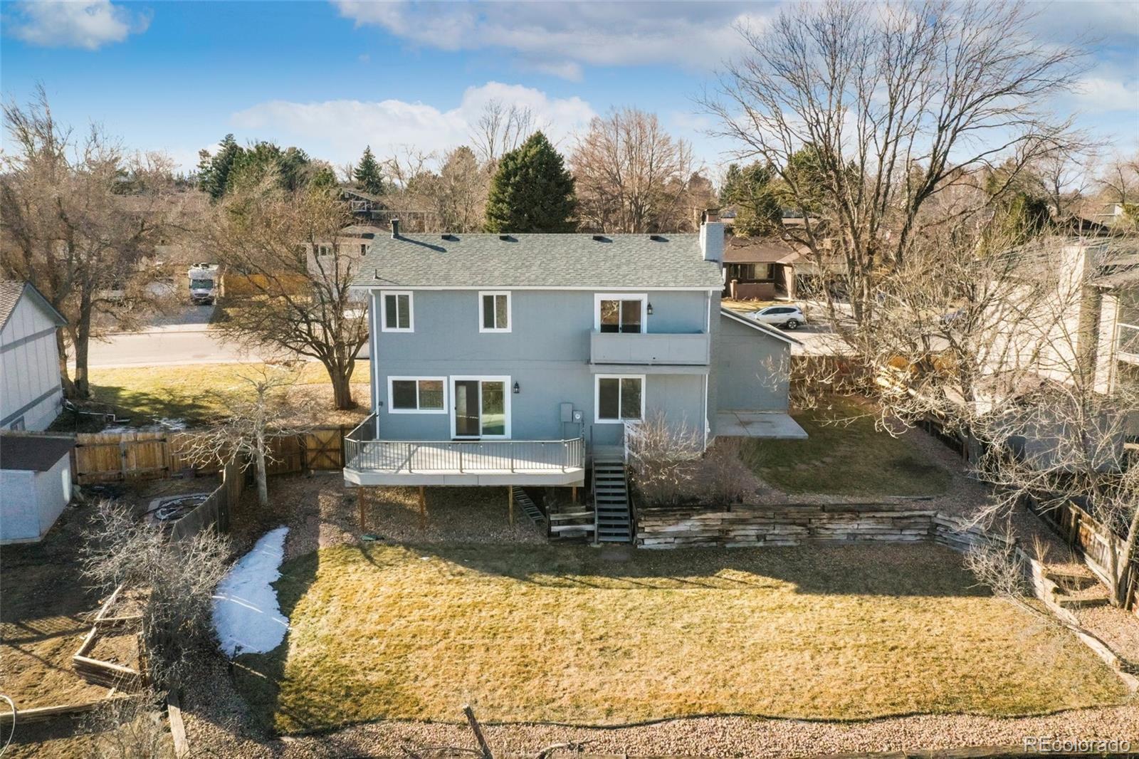 5484 South Cimarron Road Littleton, CO 80123 - Photo 37 of 40 a view of a house with swimming pool