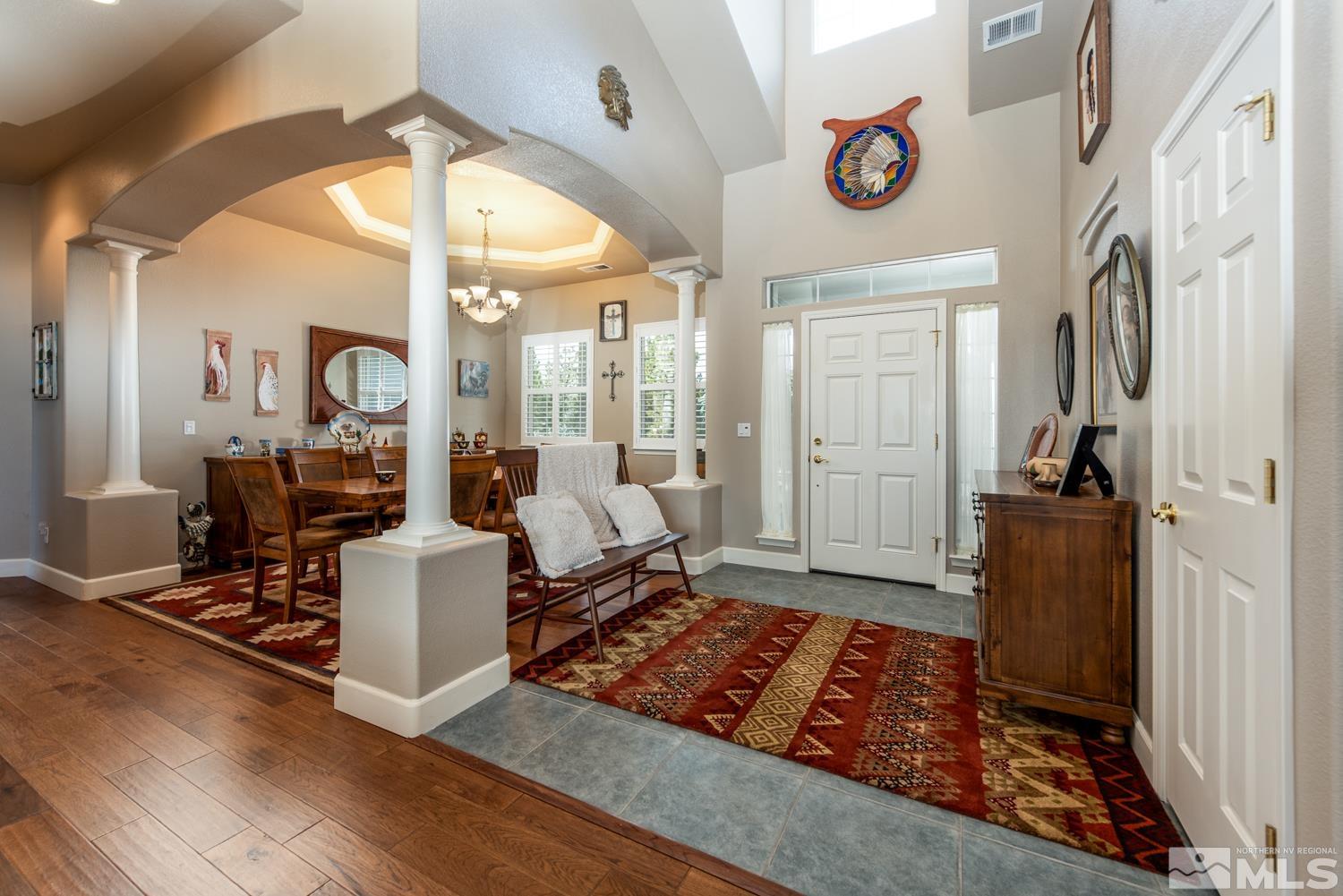 2603 Skyline Drive Minden, NV 89423 - Photo 11 of 40 a living room with furniture and a rug