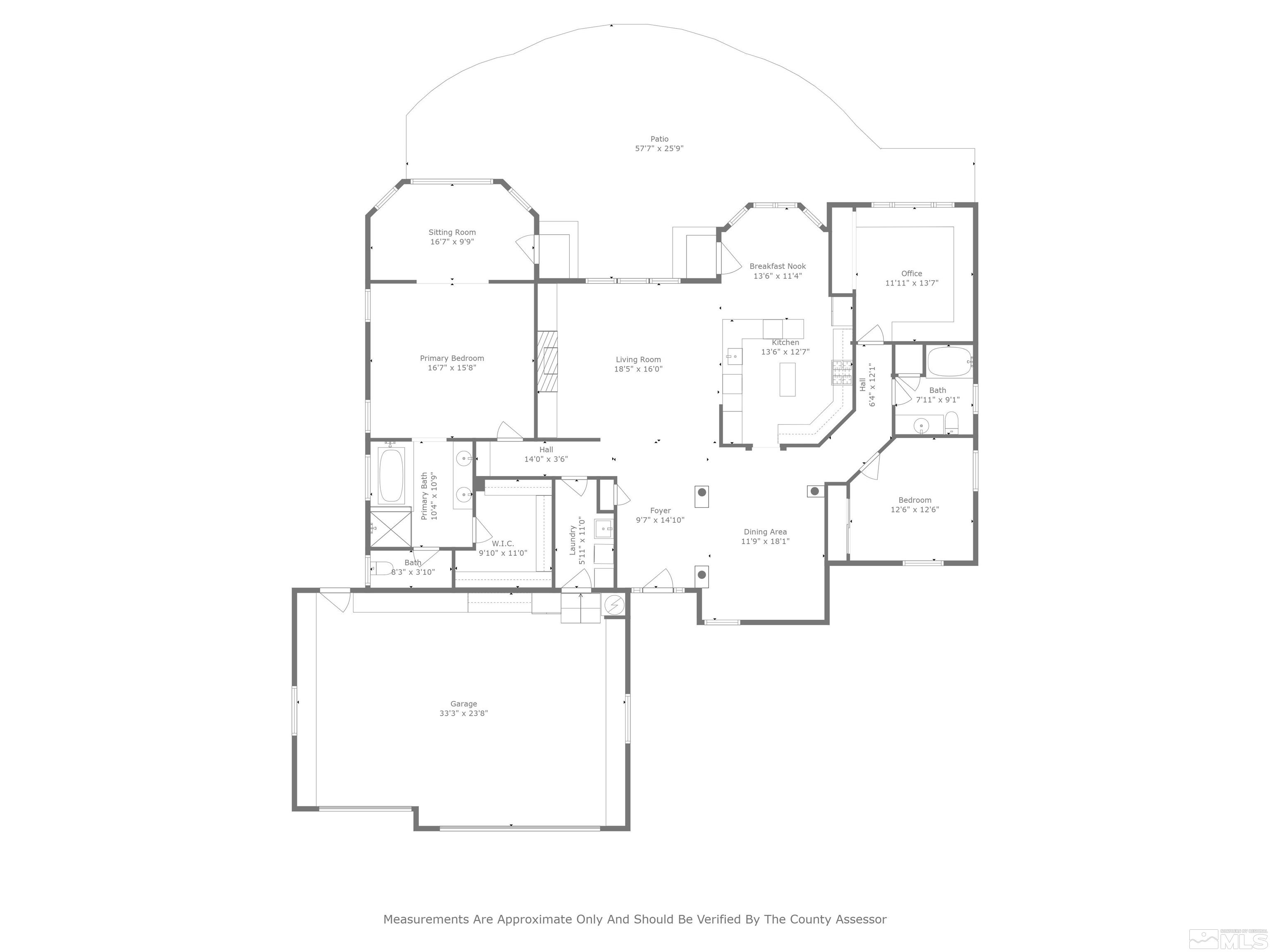 2603 Skyline Drive Minden, NV 89423 - Photo 40 of 40 a picture of floor plan