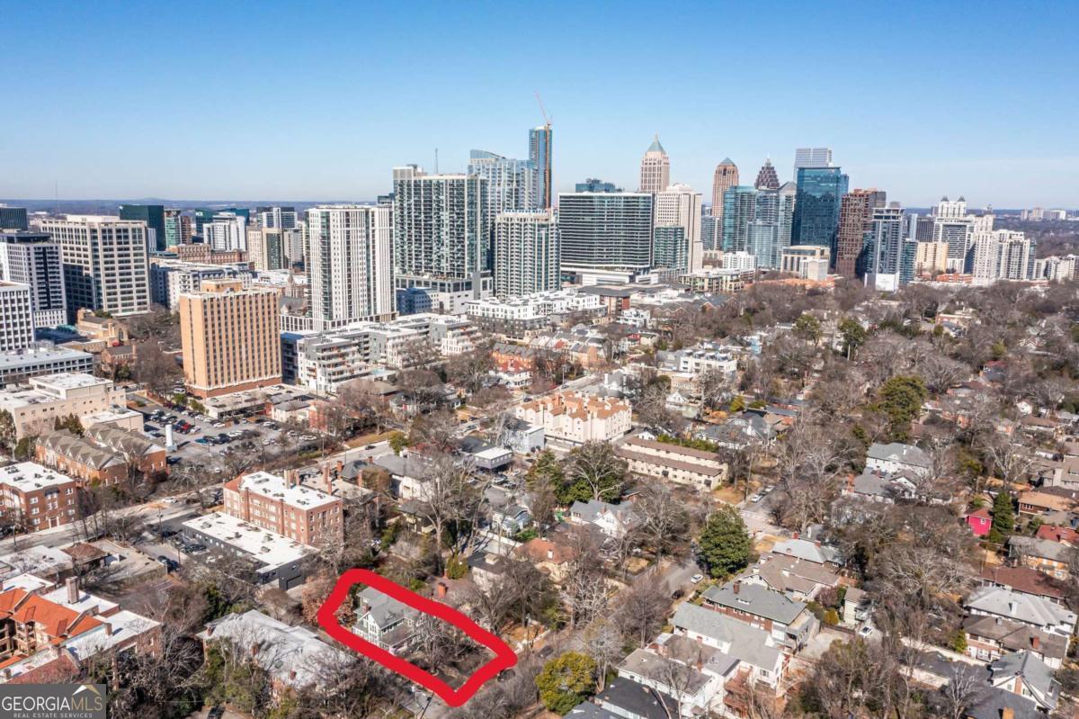 692 Myrtle Street Northeast Atlanta, GA 30308 - Photo 72 of 73 a city view with tall buildings