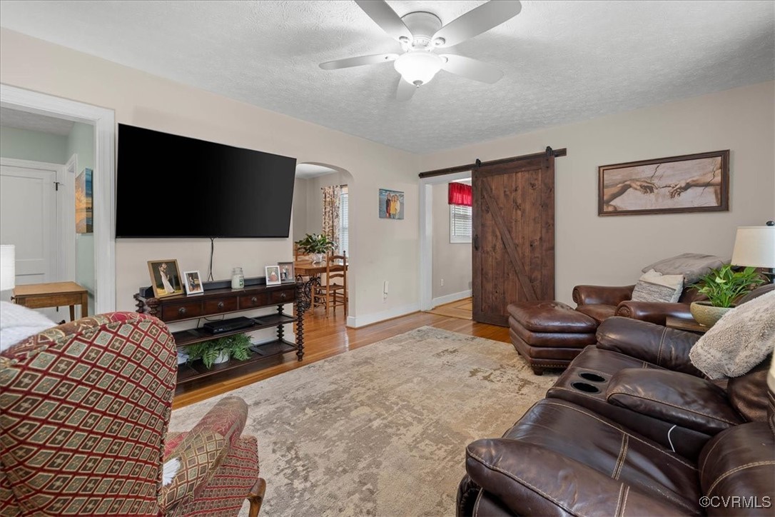 1926 Point Of Rocks Road Chester, VA 23836 - Photo 5 of 29 a living room with furniture and a flat screen tv