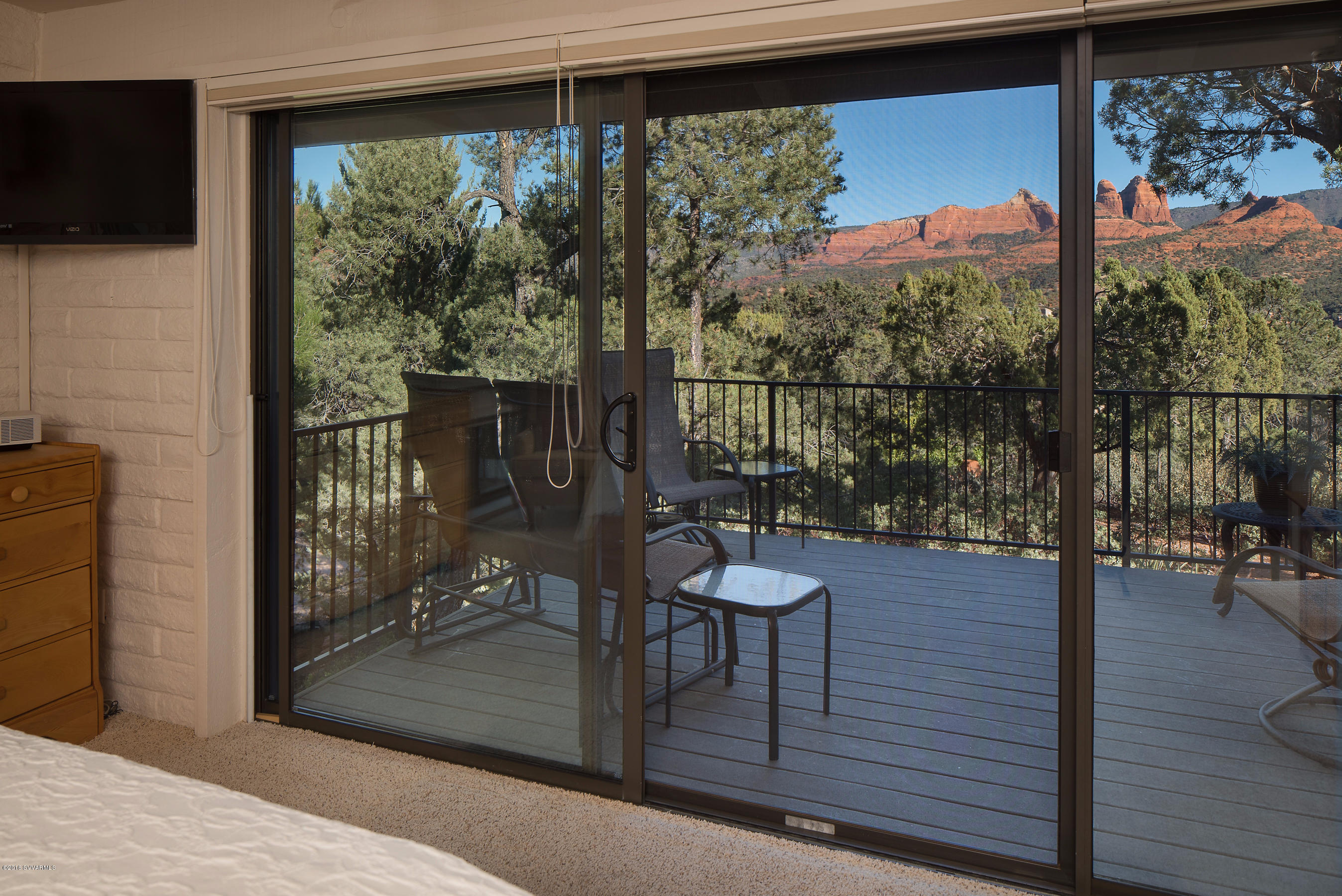 235 East Ridge Road Sedona, AZ 86336 - Photo 15 of 23 Deck and Red Rock Views