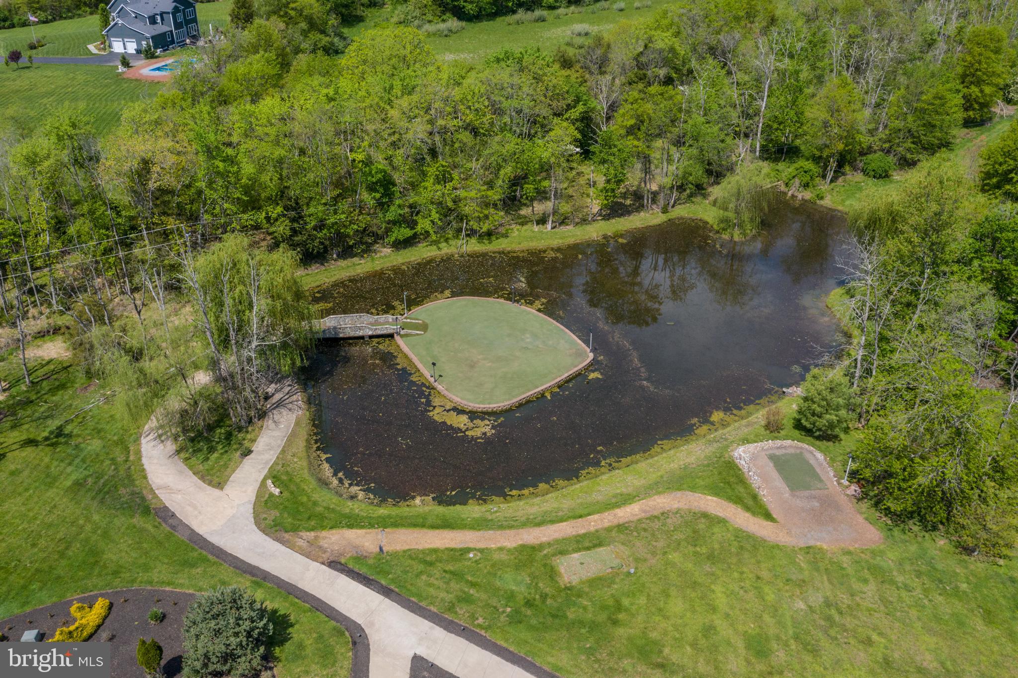 20179 Gleedsville Road Leesburg, VA 20175 - Photo 31 of 78 Pond with golf green