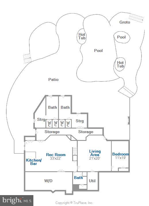 20179 Gleedsville Road Leesburg, VA 20175 - Photo 77 of 78 Lower level floor plan