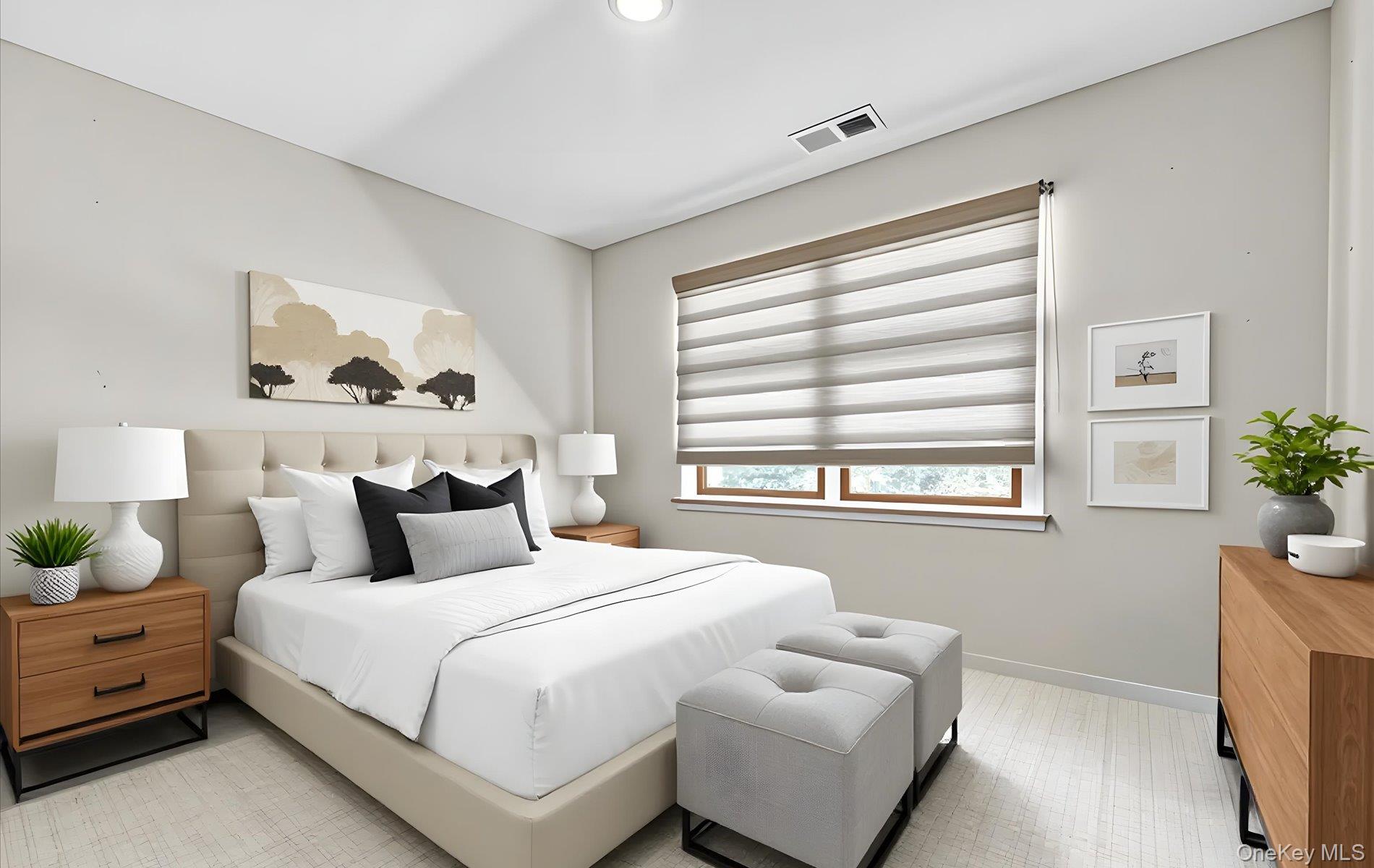 15 Tiber Road Syosset, NY 11791 - Photo 18 of 46 a bedroom with bed and a couch