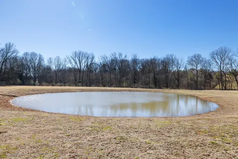 a view of a backyard of the house
