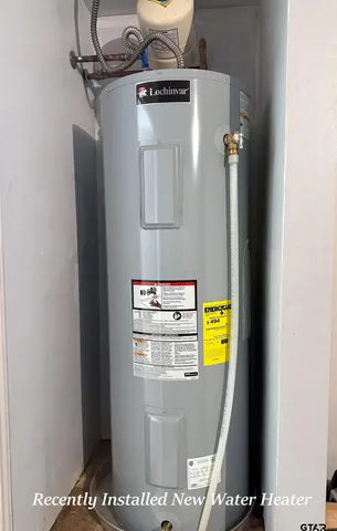 a view of water heater room