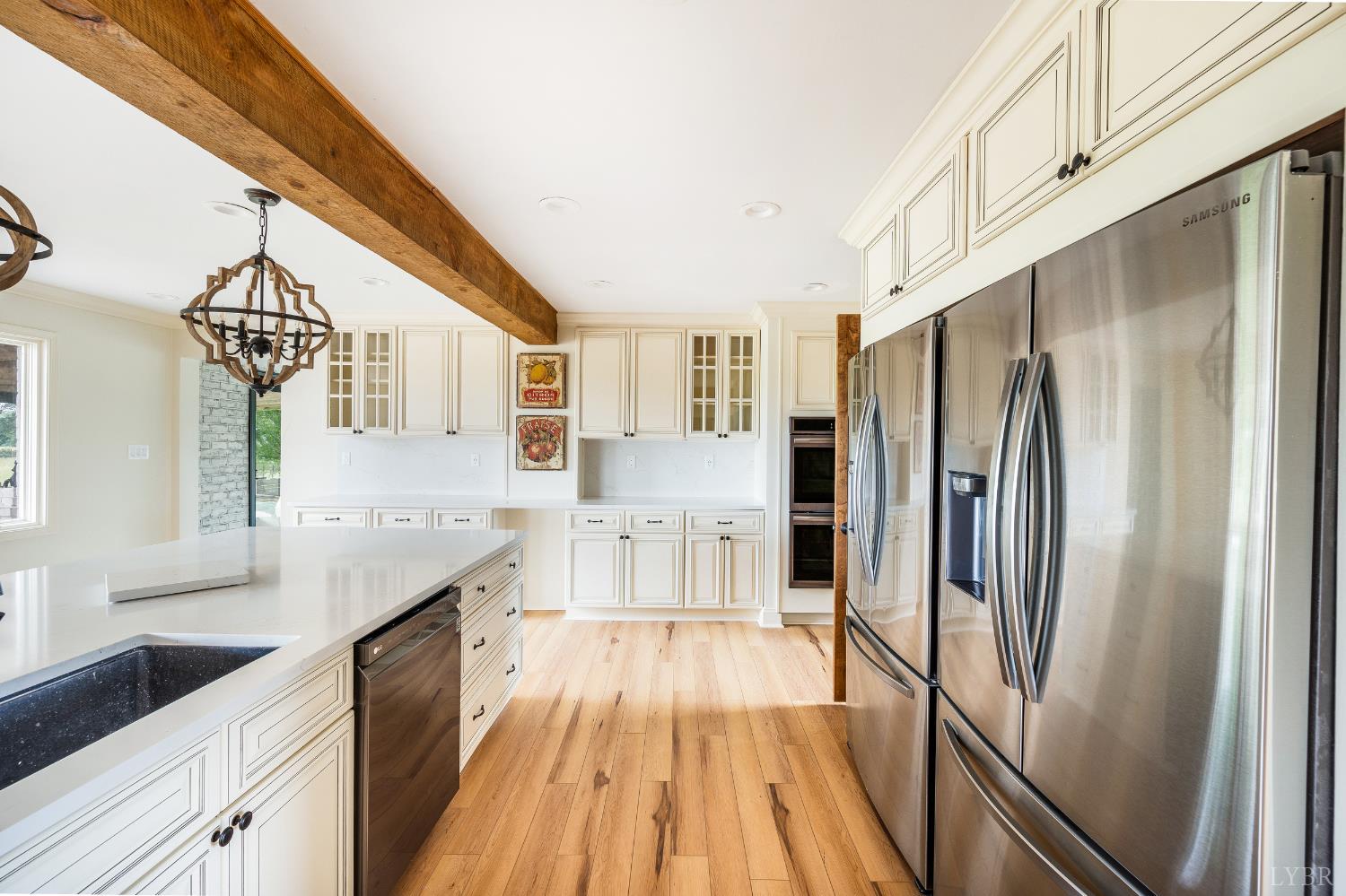 7845 Bear Creek Road Gladys, VA 24554 - Photo 43 of 99 a kitchen with stainless steel appliances granite countertop a refrigerator and a stove