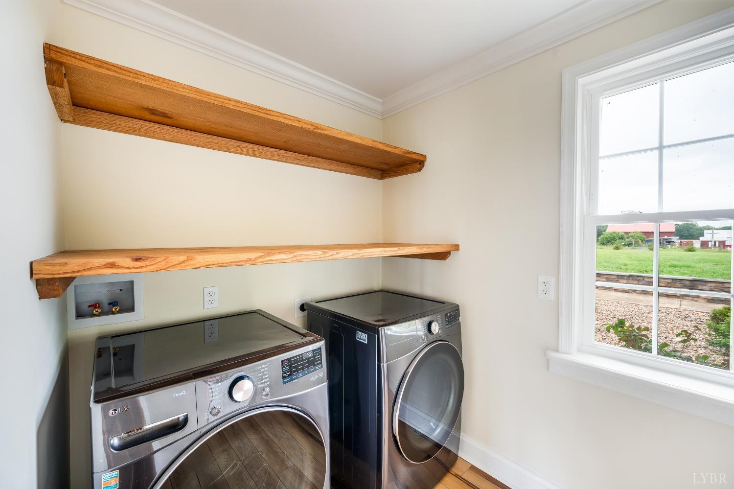 7845 Bear Creek Road Gladys, VA 24554 - Photo 46 of 99 a utility room with dryer and washer