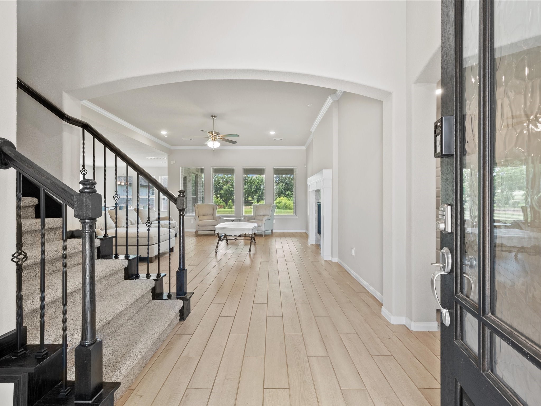 262 Peninsula Point Drive Montgomery, TX 77356 - Photo 5 of 45 a view of entryway with wooden floor
